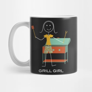 Funny Womens Grill BBQ Mug